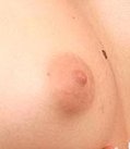 Banana Brandy nipple close-up