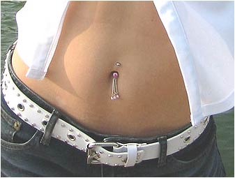 Megan QT sexy tummy