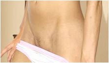 Jenny Heart trimmed pussy